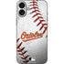 MLB Baltimore Orioles Game Ball iPhone 16 Plus Skin
