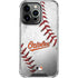 MLB Baltimore Orioles Game Ball iPhone 16 Pro Clear Case