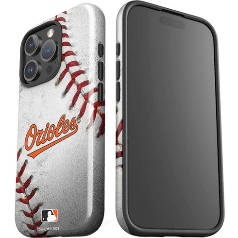 MLB Baltimore Orioles Game Ball iPhone 16 Pro Impact Case