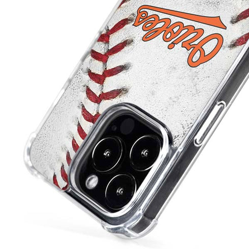 MLB Baltimore Orioles Game Ball iPhone 16 Pro MagSafe Case