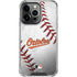 MLB Baltimore Orioles Game Ball iPhone 16 Pro Max Clear Case