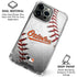 MLB Baltimore Orioles Game Ball iPhone 16 Pro Max Clear Case
