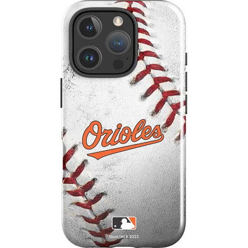 MLB Baltimore Orioles Game Ball iPhone 16 Pro Max Impact Case