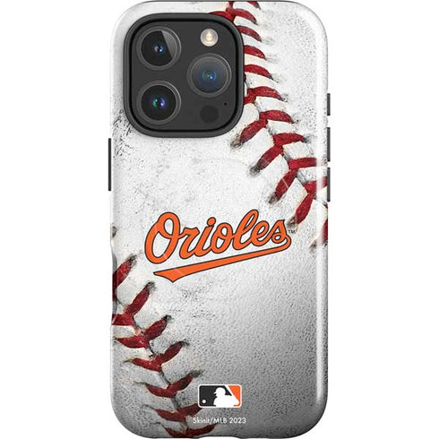 MLB Baltimore Orioles Game Ball iPhone 16 Pro Max Magsafe Impact Case