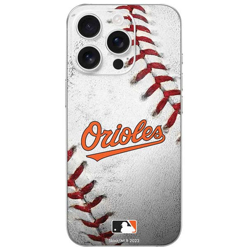 MLB Baltimore Orioles Game Ball iPhone 16 Pro Skin