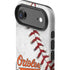 MLB Baltimore Orioles Game Ball iPhone 17 Air Impact Case