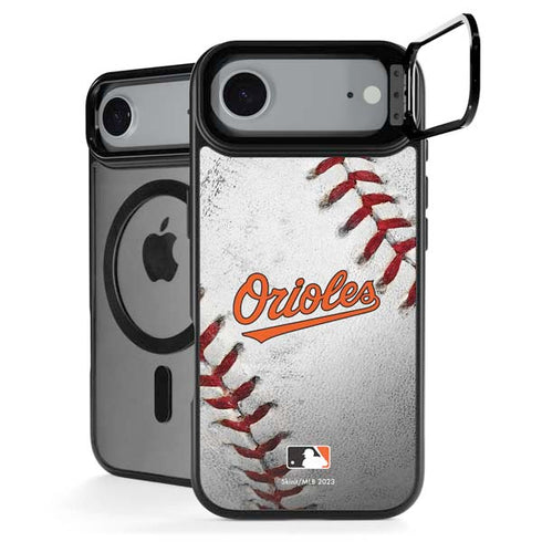 MLB Baltimore Orioles Game Ball iPhone 17 Air Kickstand Case