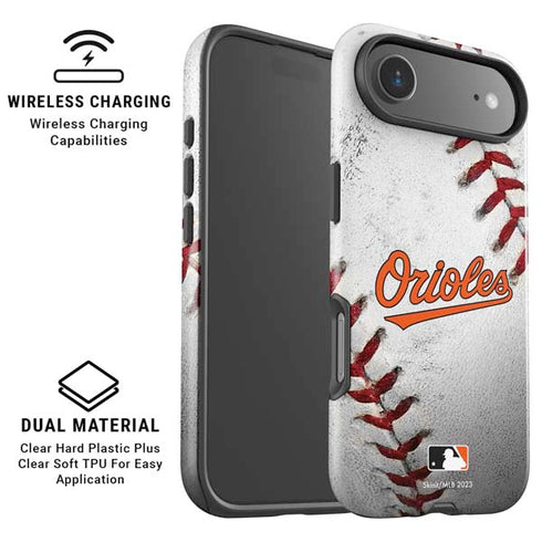 MLB Baltimore Orioles Game Ball iPhone 17 Air Magsafe Impact Case
