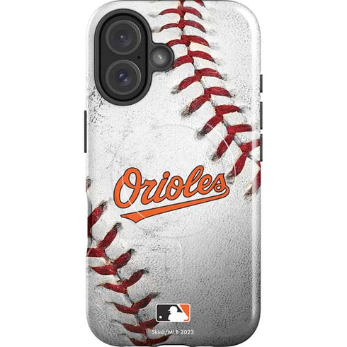MLB Baltimore Orioles Game Ball iPhone 17 Magsafe Impact Case