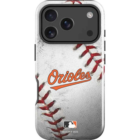 MLB Baltimore Orioles Game Ball iPhone 17 Pro Impact Case