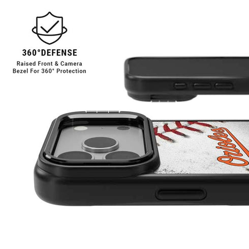 MLB Baltimore Orioles Game Ball iPhone 17 Pro Kickstand Case