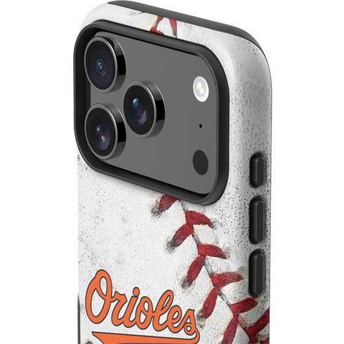MLB Baltimore Orioles Game Ball iPhone 17 Pro Max Impact Case