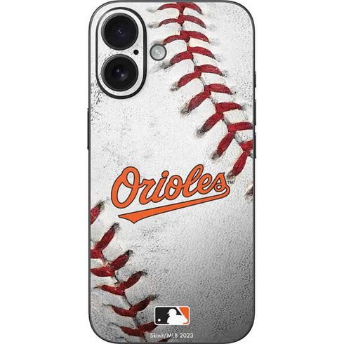 MLB Baltimore Orioles Game Ball iPhone 17 Skin