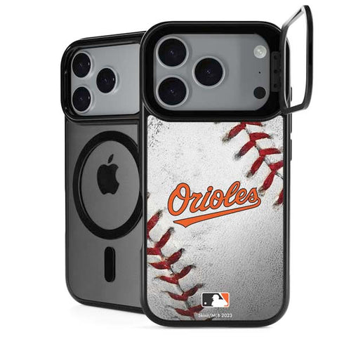 MLB Baltimore Orioles Game Ball iPhone 18 Pro Kickstand Case
