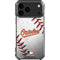 MLB Baltimore Orioles Game Ball iPhone 18 Pro Max Clear Case