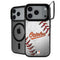MLB Baltimore Orioles Game Ball iPhone 18 Pro Max Kickstand Case