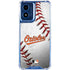 MLB Baltimore Orioles Game Ball Moto G Play 4G (2024) Clear Case