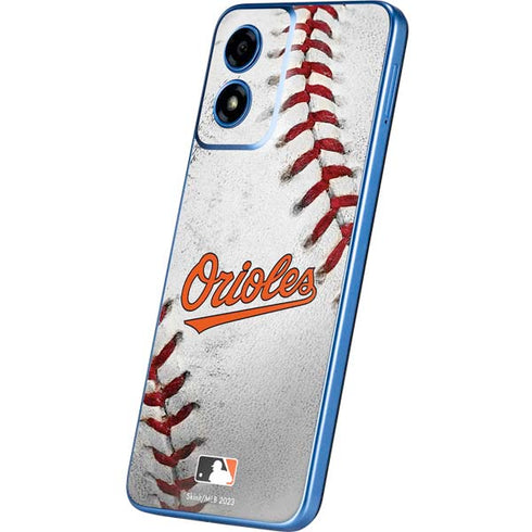 MLB Baltimore Orioles Game Ball Moto G Play 4G (2024) Skin