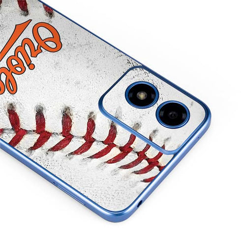 MLB Baltimore Orioles Game Ball Moto G Play 4G (2024) Skin