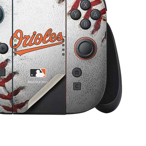MLB Baltimore Orioles Game Ball Nintendo Switch 2 (2025) Joy-Con Controller Skin
