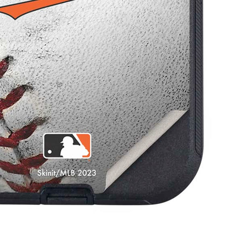 MLB Baltimore Orioles Game Ball Otterbox Defender iPhone Skin