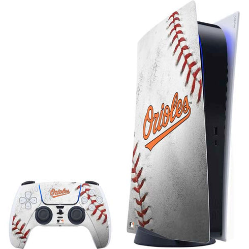 MLB Baltimore Orioles Game Ball PlayStation PS5 Skins
