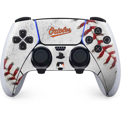MLB Baltimore Orioles Game Ball PS5 DualSense Edge Pro Controller Skin
