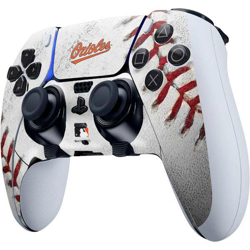 MLB Baltimore Orioles Game Ball PS5 DualSense Edge Pro Controller Skin
