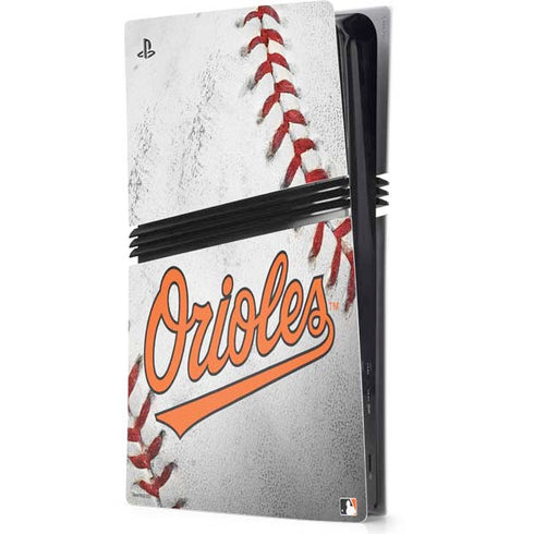 MLB Baltimore Orioles Game Ball PS5 Pro Console Skin