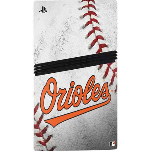 MLB Baltimore Orioles Game Ball PS5 Pro Console Skin