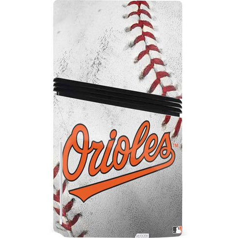MLB Baltimore Orioles Game Ball PS5 Pro Disk Bundle Skin