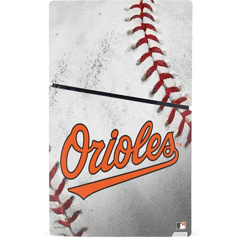 MLB Baltimore Orioles Game Ball PS5 Slim Digital Edition Console Skin
