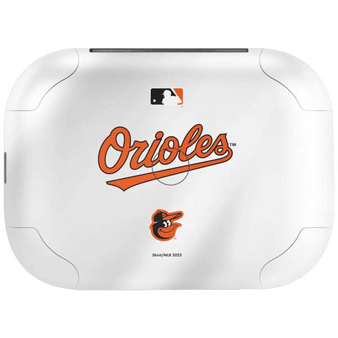 MLB Baltimore Orioles Home Jersey Amazon Echo Buds Skin