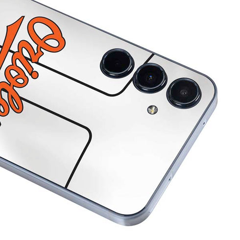 MLB Baltimore Orioles Home Jersey Galaxy A36 5G Skin