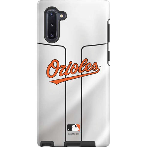 MLB Baltimore Orioles Home Jersey Galaxy Cases