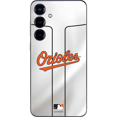 MLB Baltimore Orioles Home Jersey Galaxy S24 Plus Skin