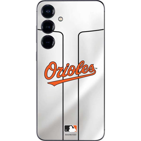 MLB Baltimore Orioles Home Jersey Galaxy S25 Skin