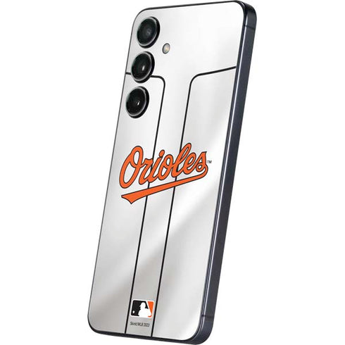 MLB Baltimore Orioles Home Jersey Galaxy S25 Skin