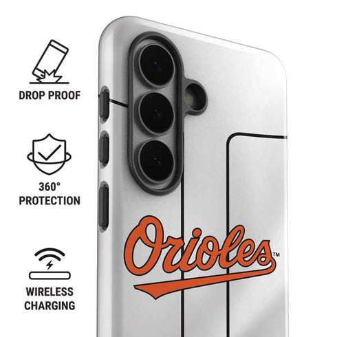 MLB Baltimore Orioles Home Jersey Galaxy S26 Plus Impact Case