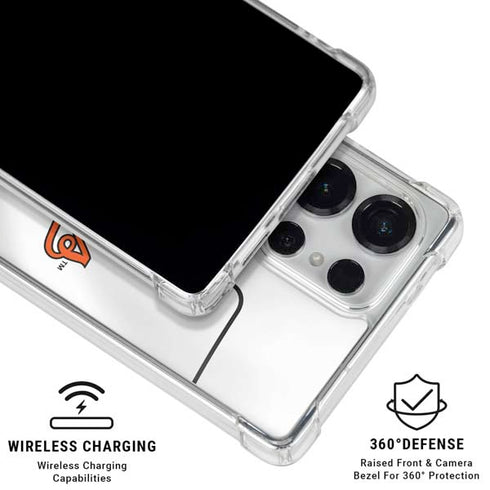 MLB Baltimore Orioles Home Jersey Galaxy S26 Ultra Clear Case