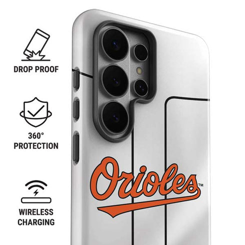 MLB Baltimore Orioles Home Jersey Galaxy S26 Ultra Impact Case