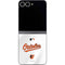 MLB Baltimore Orioles Home Jersey Galaxy Z Flip6 Skin