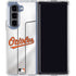 MLB Baltimore Orioles Home Jersey Galaxy Z Fold5 5G Clear Case