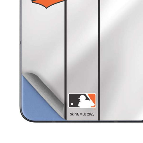 MLB Baltimore Orioles Home Jersey Galaxy Z Fold5 5G Skin