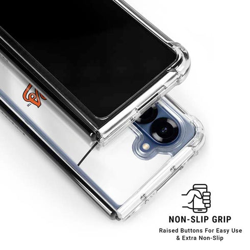 MLB Baltimore Orioles Home Jersey Galaxy Z Fold6 Clear Case