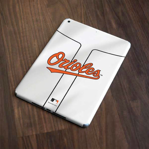 MLB Baltimore Orioles Home Jersey Apple iPad Skin