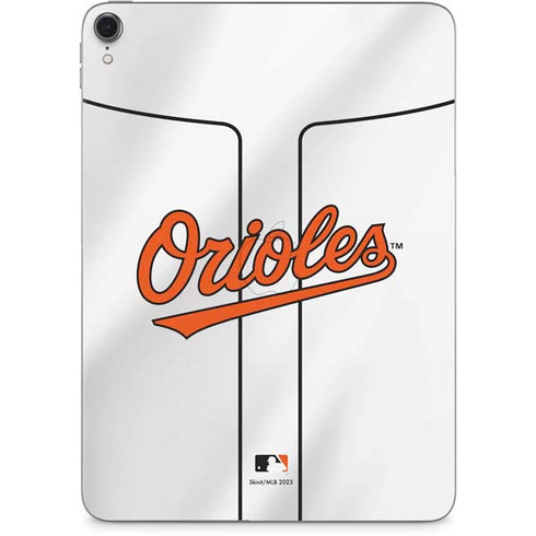 MLB Baltimore Orioles Home Jersey Apple iPad Pro Skin