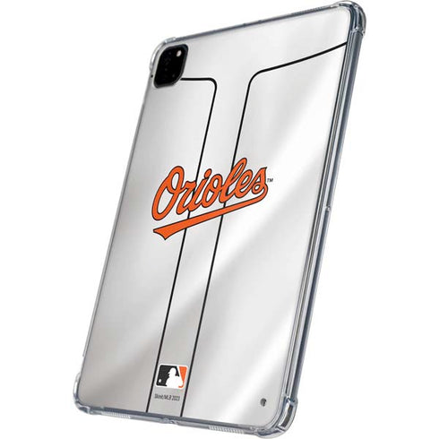 MLB Baltimore Orioles Home Jersey iPad Pro 11in (2024) Clear Case