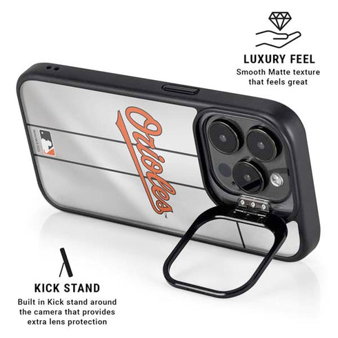 MLB Baltimore Orioles Home Jersey iPhone 13 Pro Kickstand Case