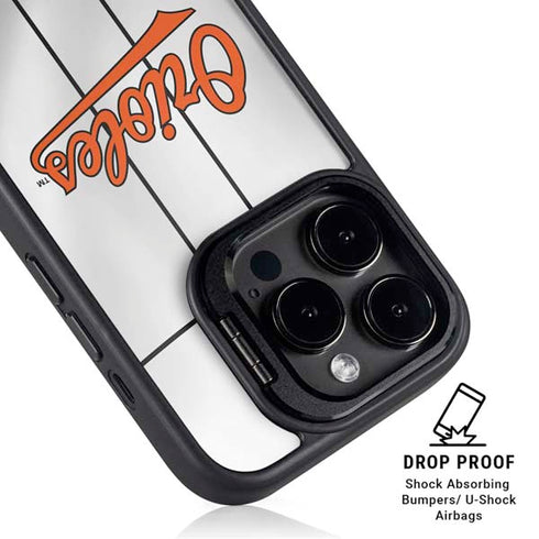 MLB Baltimore Orioles Home Jersey iPhone 14 Pro Max Kickstand Case